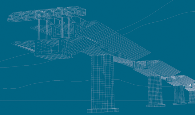 SDI Schwager Davis, Inc. constuction Bay Bridge illustration - Graphic Regime
