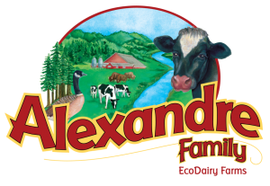 Graphic Regime Chris Mark Creative DirectorAlexandre Family EcoDairy Farms logo design