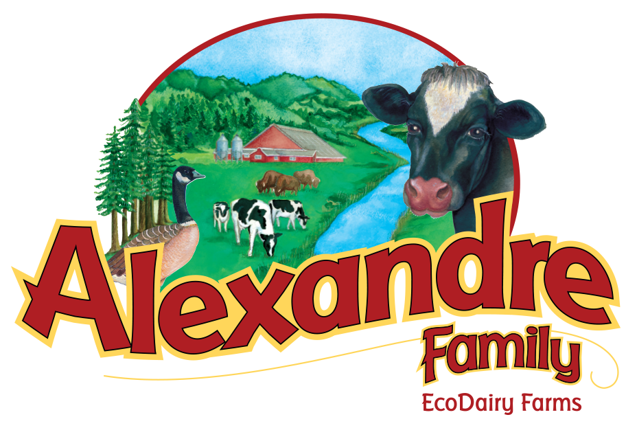 Alexandre Family EcoDairy Farms organic dairy logo
