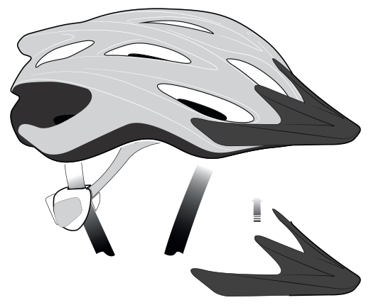 Bell Helmets technical bike helmet illustration - Graphic Regime