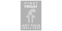 First Friday Santa Cruz logo - Graphic Regime client
