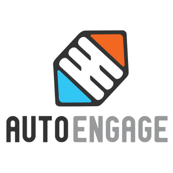 Graphic Regime Chris Mark Creative Director Auto Engage icon logo design